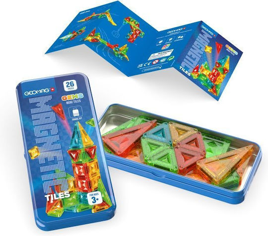 Geomag Μαγνητικό Παιχνίδι Κατασκευών Mini Travel Set