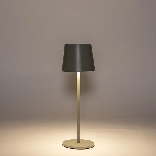 Anna's Collection Πορτατίφ LED με Πράσινο Καπέλο και Βάση Anna's Collection Πορτατίφ LED με Πράσινο Καπέλο και Βάση