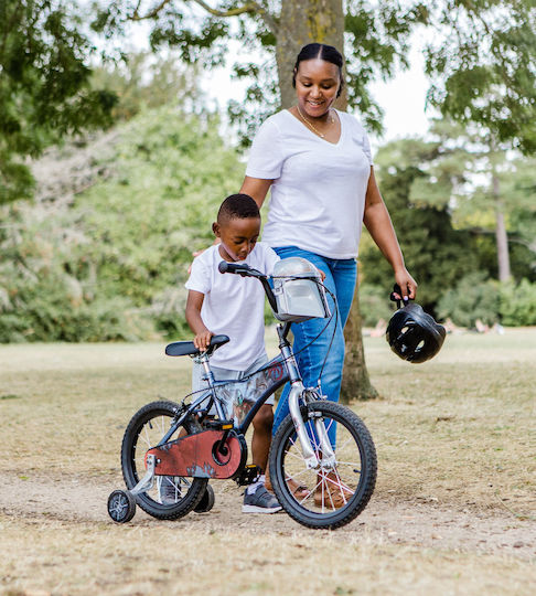 Huffy 16" Παιδικό Ποδήλατo BMX (2025) Γκρι