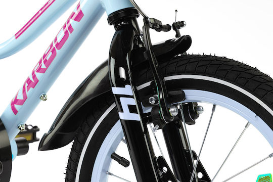 Karbon 14" Παιδικό Ποδήλατo BMX με Σκελετό Αλουμινίου (2026) Πράσινο