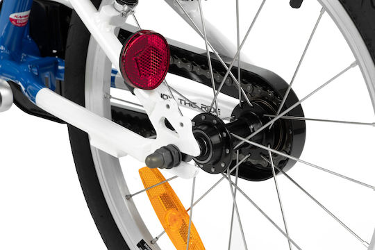 Karbon 18" Kinderfahrrad BMX mit Aluminiumrahmen Blau