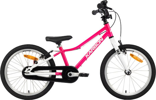 Karbon 18" Детско Колело BMX с Алуминиева Рамка Розово