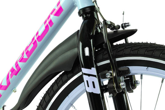 Karbon 18 Παιδisches Fahrrad BMX mit Aluminiumrahmen Grünes