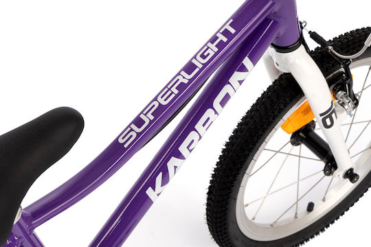 Karbon 16" Παιδικό Ποδήλατo BMX με Σκελετό Αλουμινίου (2026) Μωβ