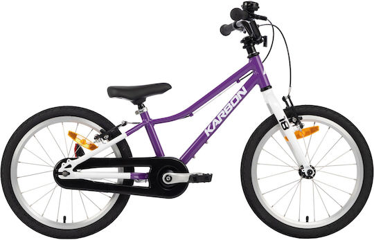 Karbon 18" Kids' BMX Bicycle with Aluminum Frame (2026) Purple