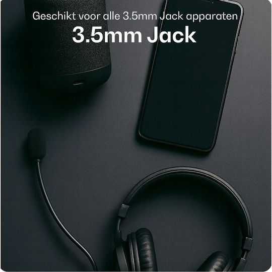 Buddi Flex USB 2.0 Cable USB-C Male - 3.5mm Black 3m