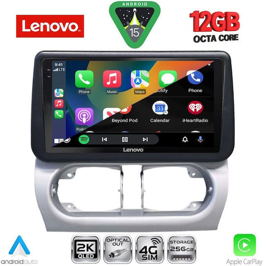 Lenovo Car Audio System for Opel Corsa / Tigra 2000-2006 Bluetooth USB Wi-Fi GPS Apple CarPlay Android Auto with 9 Inch Touch Screen LENOVO SSZ 12500 CPA