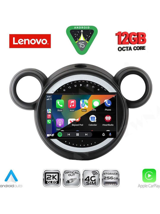 Lenovo Lenovo Auto-Audiosystem für Mini Countryman Paceman 2010-2016 mit Touchscreen 9 Zoll Bluetooth USB WiFi GPS Apple CarPlay Android Auto