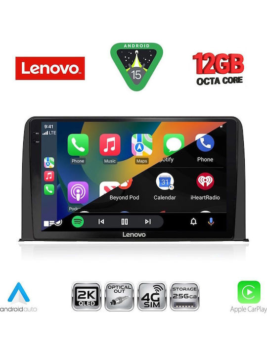 Lenovo Car Audio System for Honda CR-V 2017-2023 (Bluetooth/USB/WiFi/GPS/Apple CarPlay/Android Auto) with 10" Touch Screen