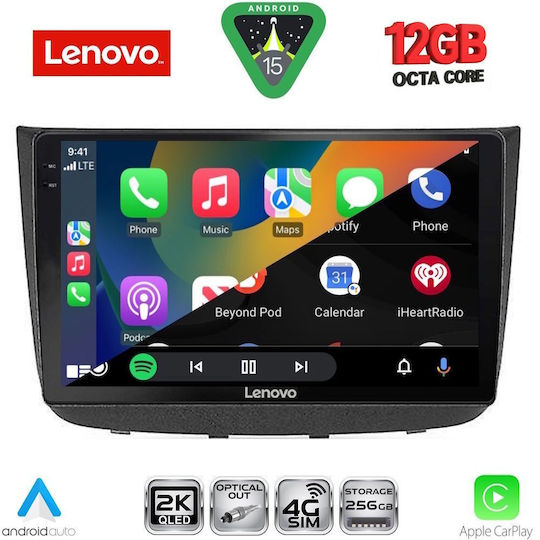 Lenovo Car Audio System for Mercedes-Benz Vito / Viano 2003-2007 Bluetooth USB WiFi GPS Apple CarPlay Android Auto with 10" Touch Screen
