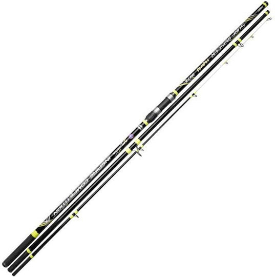 Surf Casting Set Rod Noeby Surf Master Hybrid 4.25m C.w:100 250g Toray Japan Carbon Fuji Guides Reel Noeby Legend 7 6000 Max Drag 25kg