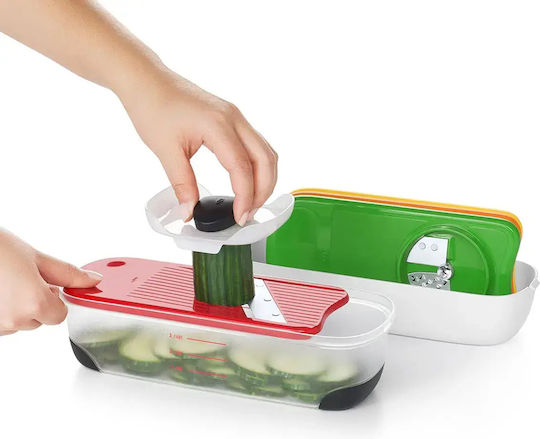 OXO Good Grips Τρίφτης Τυριού από Ανοξείδωτο Ατσάλι με Δοχείο