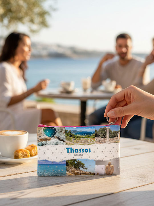 Πορτοφόλι Souvenir Μπρελόκ Σετ 10pcs Pvc Thassos 16*10cm 871713