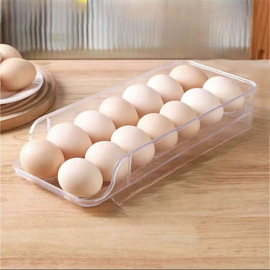 Eierfächer Kühlschrank-Organisatoren Für 24 Eier 30x5x13.5cm