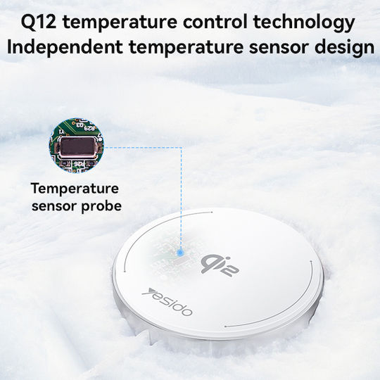 Yesido Qi2 Wireless Charger 15W White (DS24)