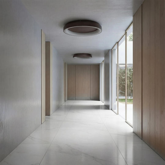 kelvo Salem Deckenleuchte 60cm Weiß mit Integrierter LED
