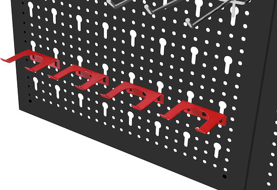 Kraft&dele Σετ 3 Τεμαχίων Πίνακας Οργάνωσης Εργαλείων Τοίχου 120 X 60 Cm Kd-11895