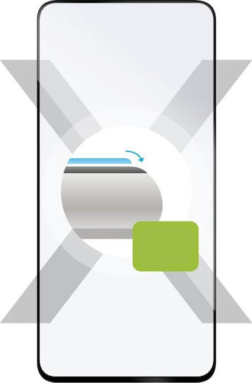 Fixed 2.5D Screen Protector Μαύρο (Galaxy S24 FE)
