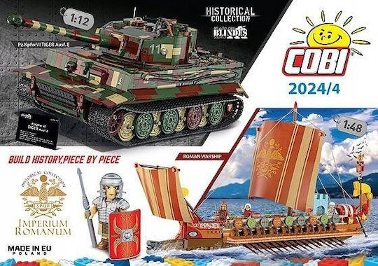 Puzzle Cobi Klocki Building Blocks 8.8 Cm Tank Trailer 360 Pieces