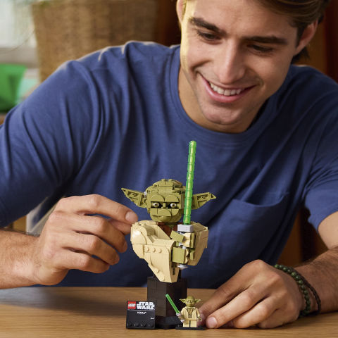 LEGO Star Wars Yoda Bust για 18+ Ετών 399τμχ