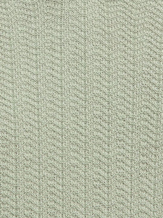 Polo Short Sleeve Green Blouse