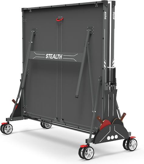 Stag Stealth Πτυσσόμενo Τραπέζι Ping Pong Εσωτερικού Χώρου