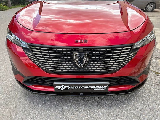 Motordrome Spoiler Αυτοκινήτου Μπροστά Συμβατό με Peugeot 308 2021
