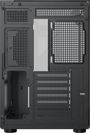 Xigmatek Aqua Compact Gaming Midi Tower Κουτί Υπολογιστή με Πλαϊνό Παράθυρο Μαύρο
