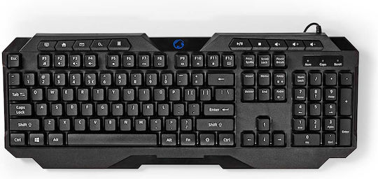 Nedis GKBD110BKUS Gaming Keyboard with Illuminated Keys English US
