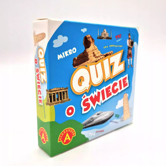 Επιτραπέζιο Παιχνίδι Micro Quiz Board Game About The World Alexander
