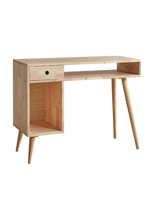 Desk made of Solid Wood Natural 100x40x77cm