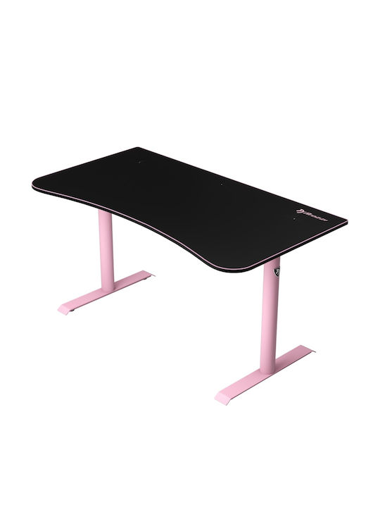 Gaming Office Arena Wooden Medium Pink 140x75.5x71cm