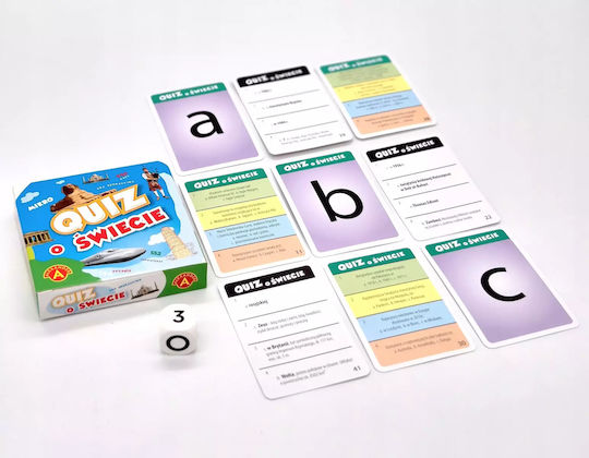 Επιτραπέζιο Παιχνίδι Micro Quiz Board Game About The World Alexander
