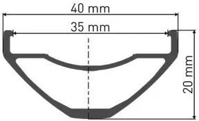 Dt Swiss Hinterrad Fahrradreifen 29"
