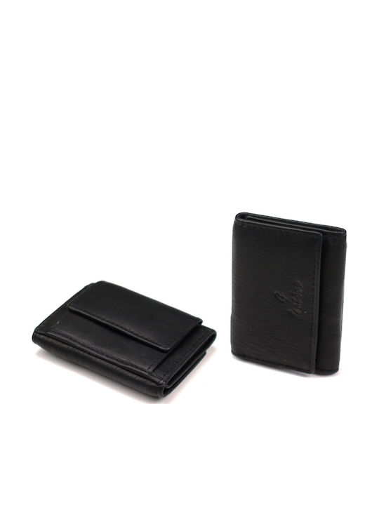 Small Leather Women's Wallet Petrol Blue
