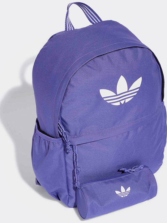 adidas Ученическа Раница Лилава