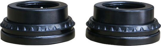 MegaFitness Lock-Jaw Collars for Dumbbells / Barbells Set of 2 Olympic Type Ø50mm