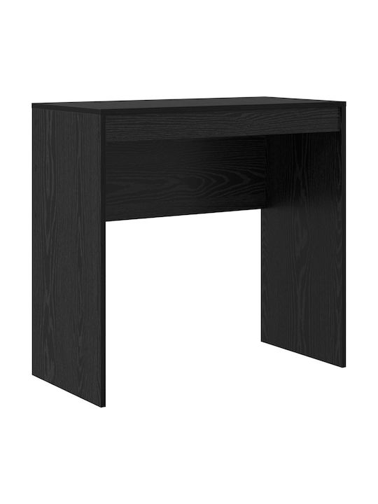Desk Wooden Black Oak 80x40x76cm