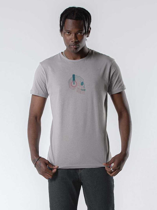 T-shirt Γκρι Ανοιχτό