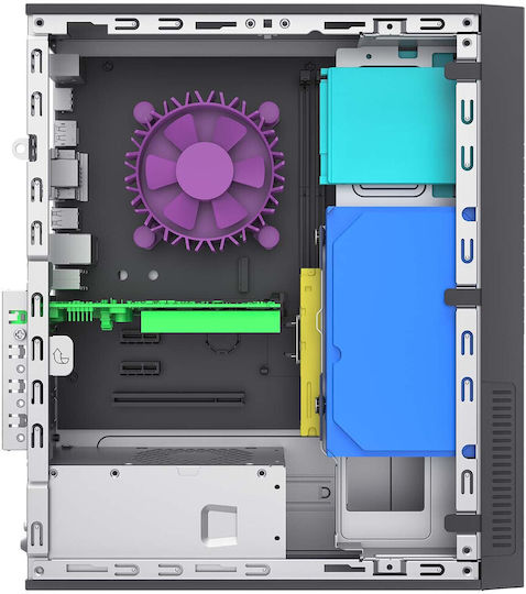Akyga AK-302-01 Малка Кутия За Компютър Черна