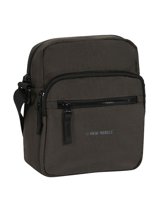 Men's Shoulder / Crossbody Bag Brown