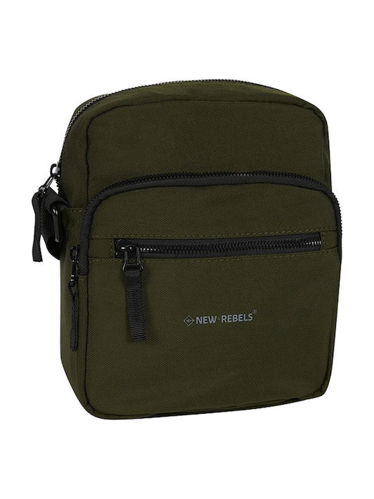 Men's Green Shoulder / Crossbody Bag