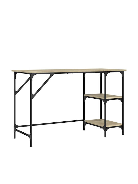 Γραφείο Ξύλινο Δρυς 120x50x75εκ.