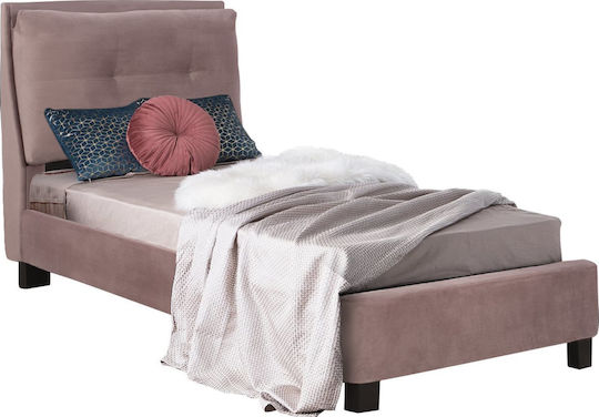 Riley Κρεβάτι Μονό για Στρώμα 90x200cm Riley Κρεβάτι Μονό για Στρώμα 90x200cm