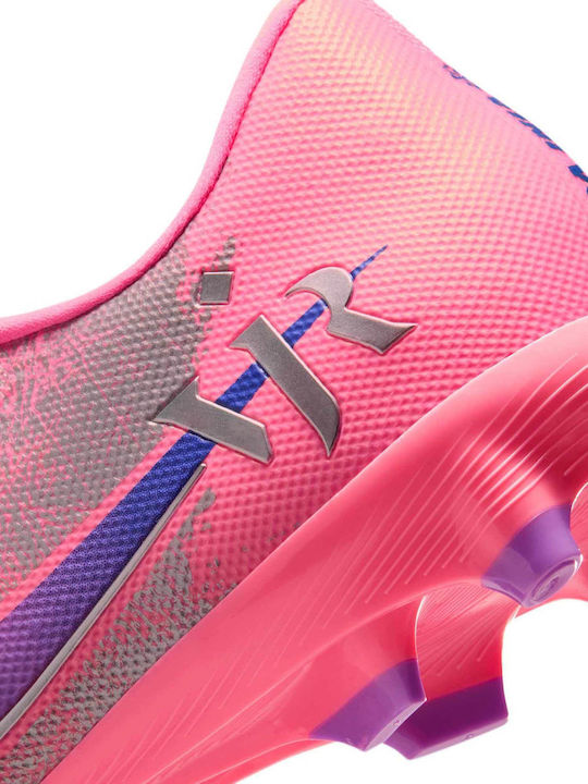 Nike Mercurial Vapor 16 Academy Vini Jr. Ποδοσφαιρικά Παπούτσια με Τάπες FG/MG Ροζ