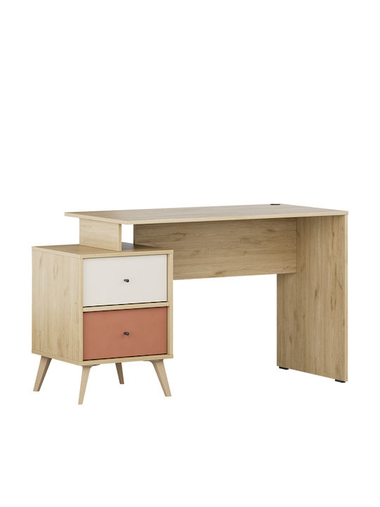 Schreibtisch Terra Holz Florida Oak 129x55x75cm