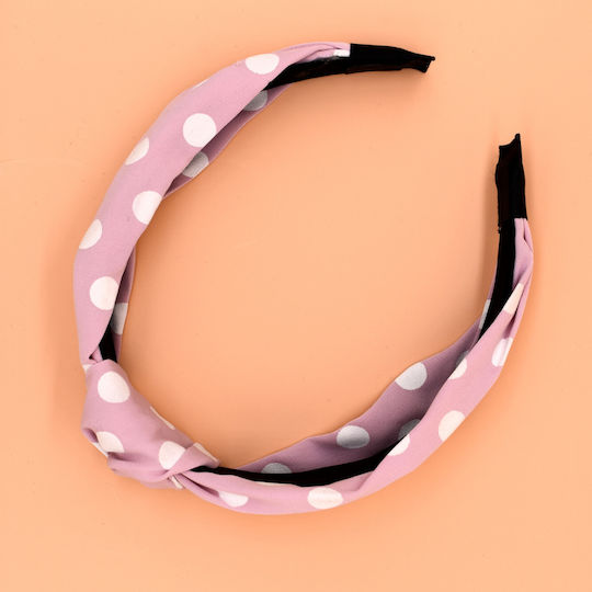 Haar Stirnbänder Gepunktet Rosa