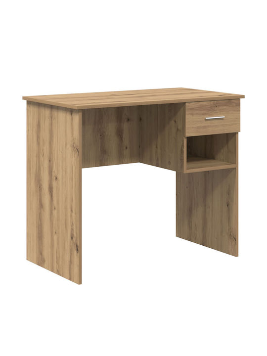 Birou din Lemn de Stejar 90x49.5x75cm