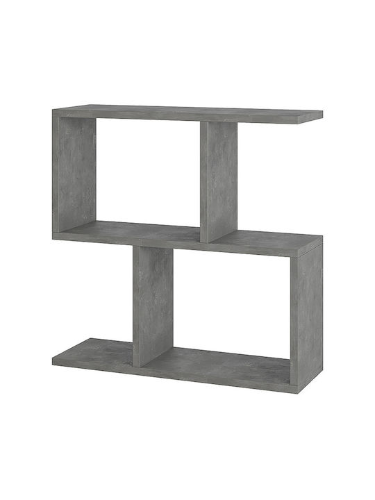 Rectangular Side Table Homemania Wooden Gray W60xL20xH60cm
