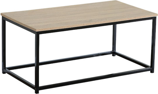 Central Coffee Table Natural Wood Colour